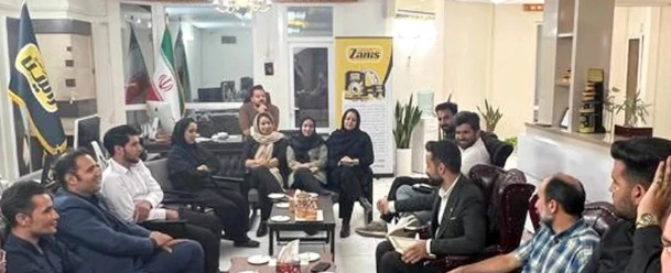 جلسه همکاران زانیس
